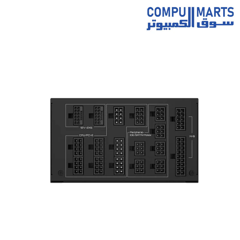 Gigabyte UD1600PM PG5 ,1600W, 80PLUS Platinum, ATX 3.1 and PCIe Gen 5.0 ready, Japanese capacitors, Fully modular - Image 6