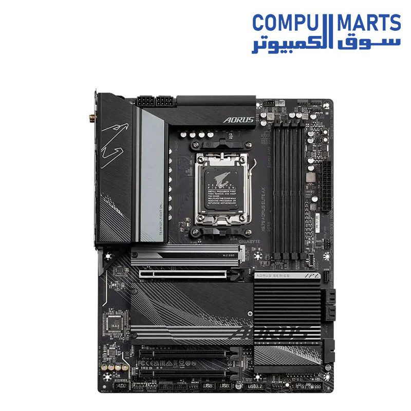 GIGABYTE X670 AORUS ELITE AX DDR5 Motherboard - Image 2