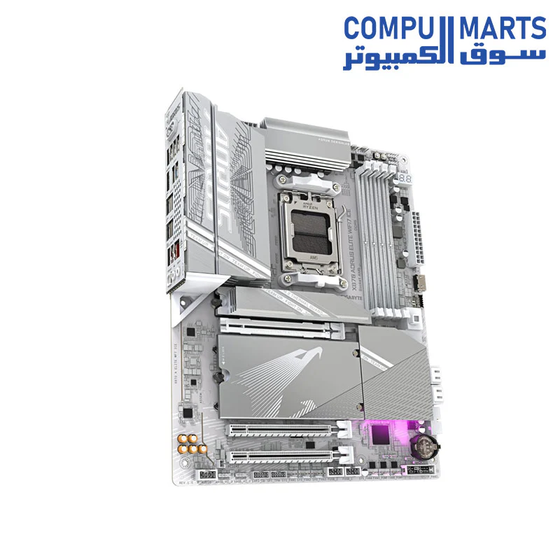 GIGABYTE X870 AORUS Elite WIFI7 ICE Motherboard - Image 3