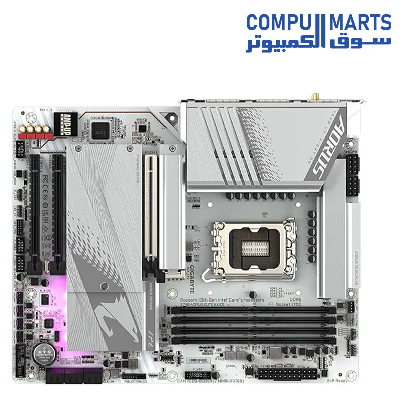 GIGABYTE Z790 AORUS ELITE AX ICE Motherboard - Image 5