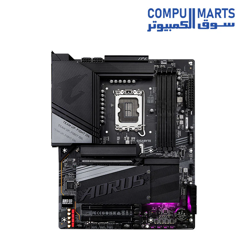 GIGABYTE Z790 AORUS ELITE X Motherboard – Intel LGA1700 – ATX – DDR5 – PCIe 5.0 – M.2 – USB 3.2 – WiFi – For Intel 14th / 13th / 12th Gen - Image 2