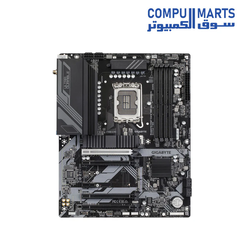 GIGABYTE Z790 D AC LGA 1700 Intel Z790 ATX Motherboard with DDR5, Triple M.2, PCIe 5.0, USB 3.2 Gen2X2 Type-C, 2.5GbE LAN, PCIe EZ-Latch, Multi-Key - Image 2