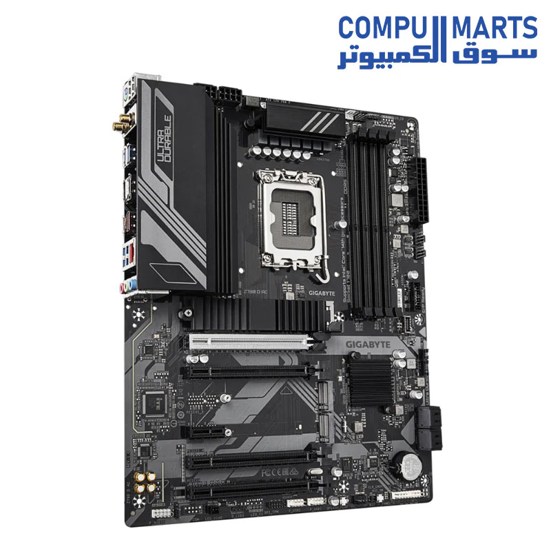 GIGABYTE Z790 D AC LGA 1700 Intel Z790 ATX Motherboard with DDR5, Triple M.2, PCIe 5.0, USB 3.2 Gen2X2 Type-C, 2.5GbE LAN, PCIe EZ-Latch, Multi-Key - Image 3