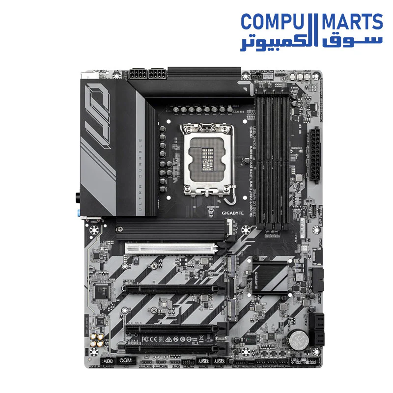 GIGABYTE Z890 UD WIFI6E 4xDDR5 LGA1851 ATX Motherboard - Image 2
