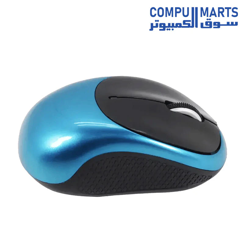 Gigamax Plus G-185 Wireless Mouse 3200Dpi - Blue - Image 3