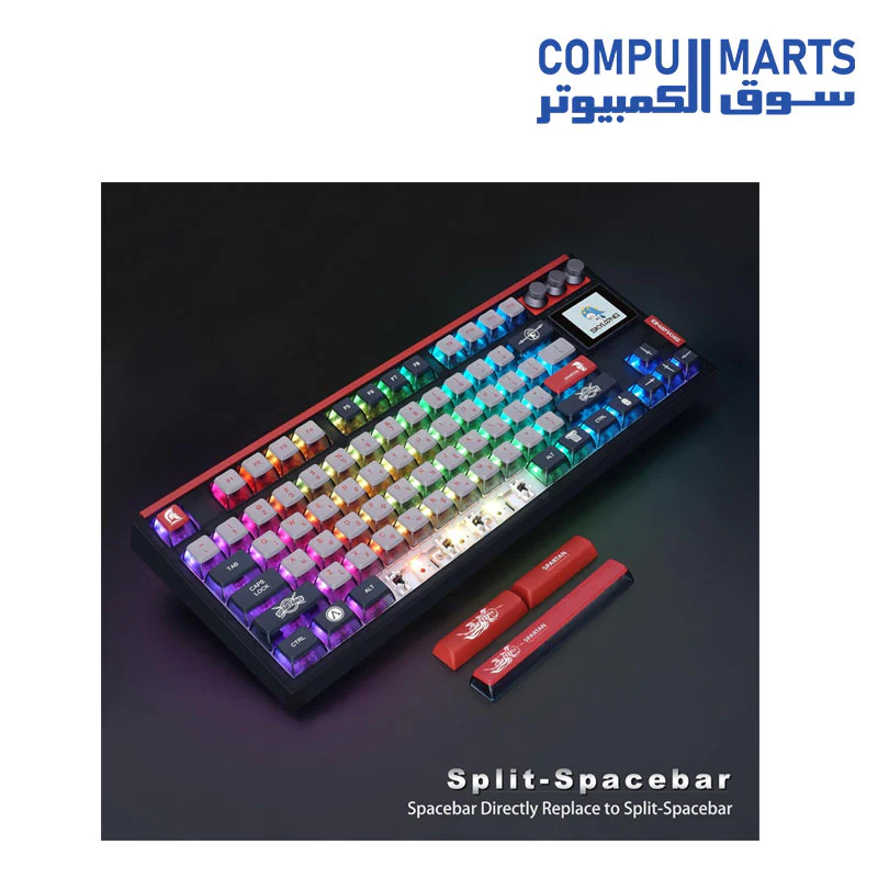 Glacier Skyloong GK87 Pro TKL Layout Wireless/Wired - Image 4