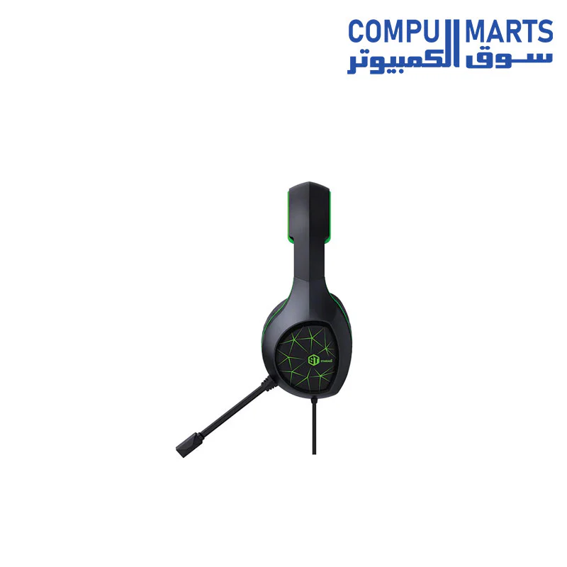 GM-3501g Gaming Stereo Headphone 3.5mm with Mic For PC, Mobile - Image 3