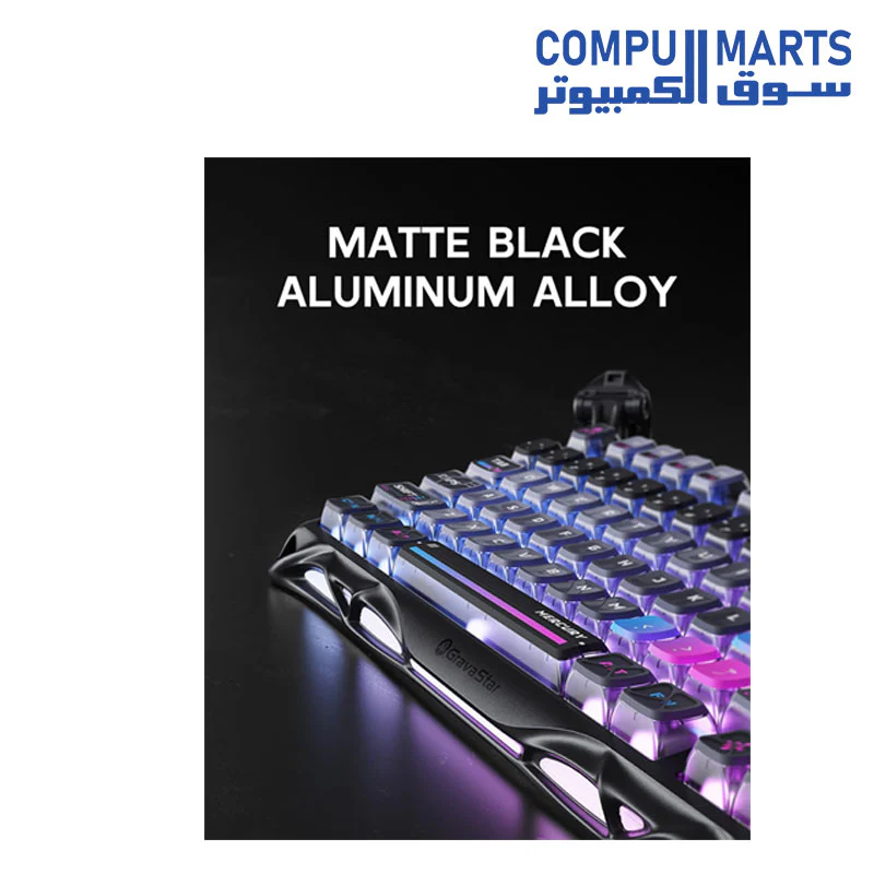 GravaStar Mercury K1 Pro 75% Wireless Mechanical Gaming Keyboard - Image 2