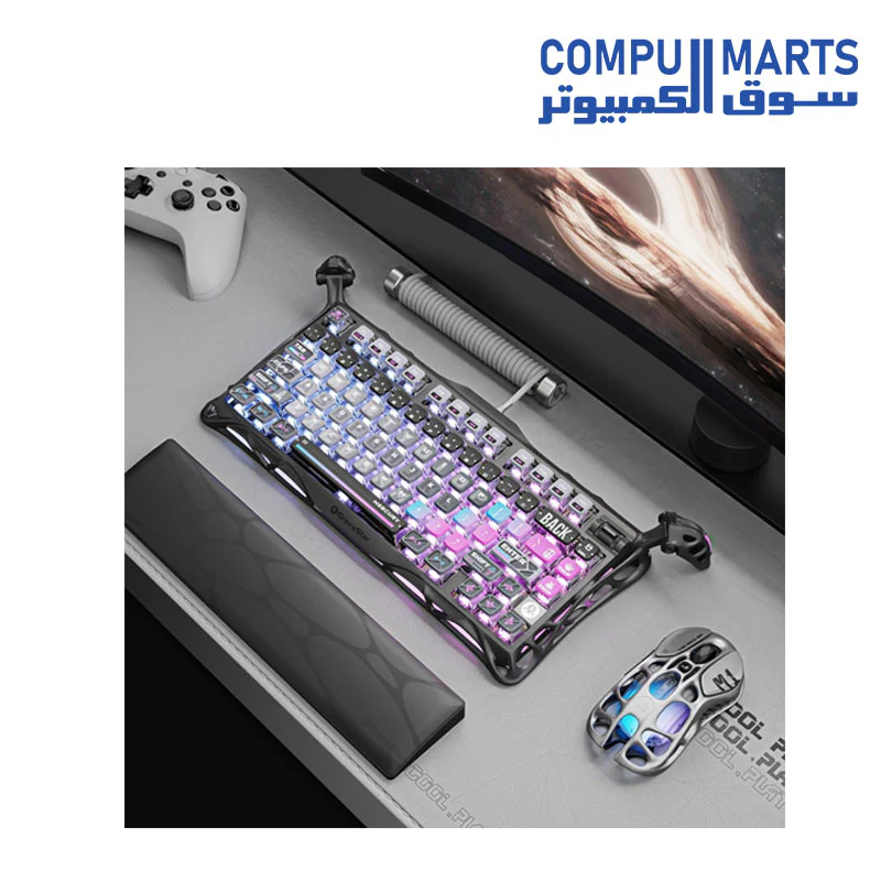GravaStar Mercury K1 Pro 75% Wireless Mechanical Gaming Keyboard - Image 4