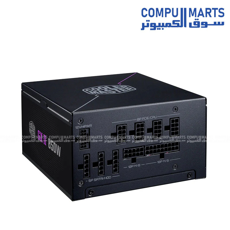 Cooler Master GX2 850 Gold Fully Modular ATX Power Supply – A/EU Cord, Color Box - Image 3