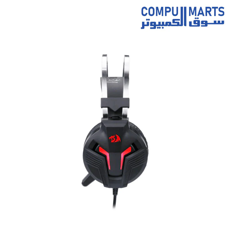 REDRAGON H112 GAMING HEADSET WITH MICROPHONE FOR PC, WIRED OVER EAR PC GAMING HEADPHONES ,WORKS WITH PC, LAPTOP, TABLET, PS4, XBOX ONE - Image 3