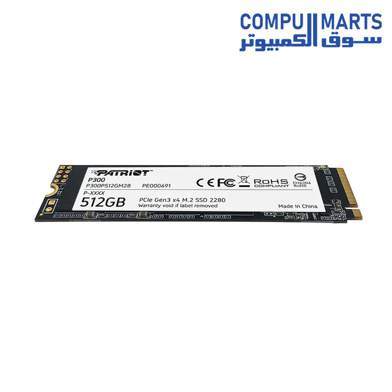Patriot P300 M.2 PCIe Gen 3 x4 Low-Power Consumption SSD - Image 3