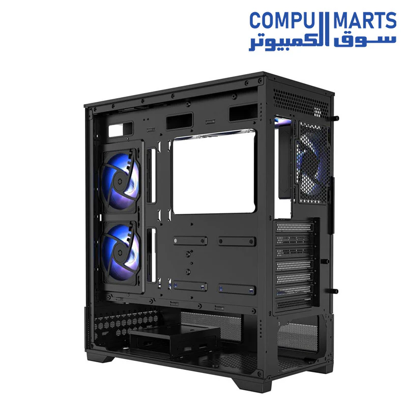 Havit CF925 Tempered Glass Gaming Player Case 3 FanITX/M-ATX/ATX/E-ATX Compatible with Controller and Module - Image 7