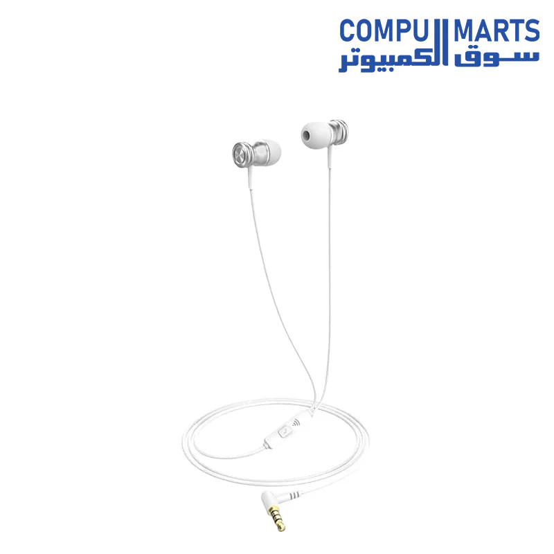 HAVIT E303P In-ear earphone,White - Image 2