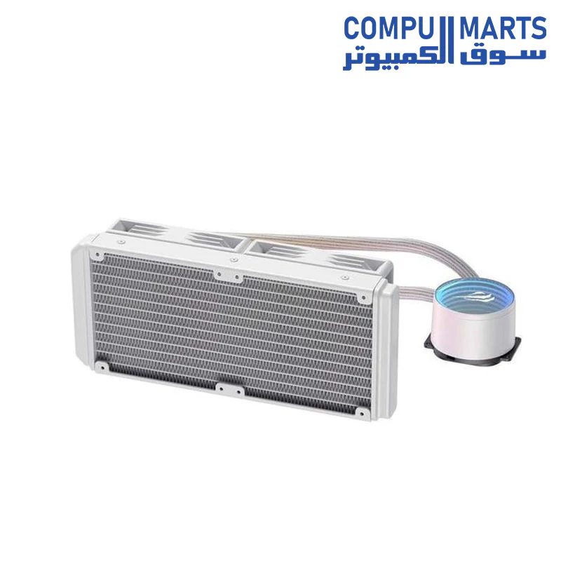 Havit Gamenote F2001 240mm White CPU Liquid Cooler - AM5 And Intel LGA1700 Compatible - Image 4