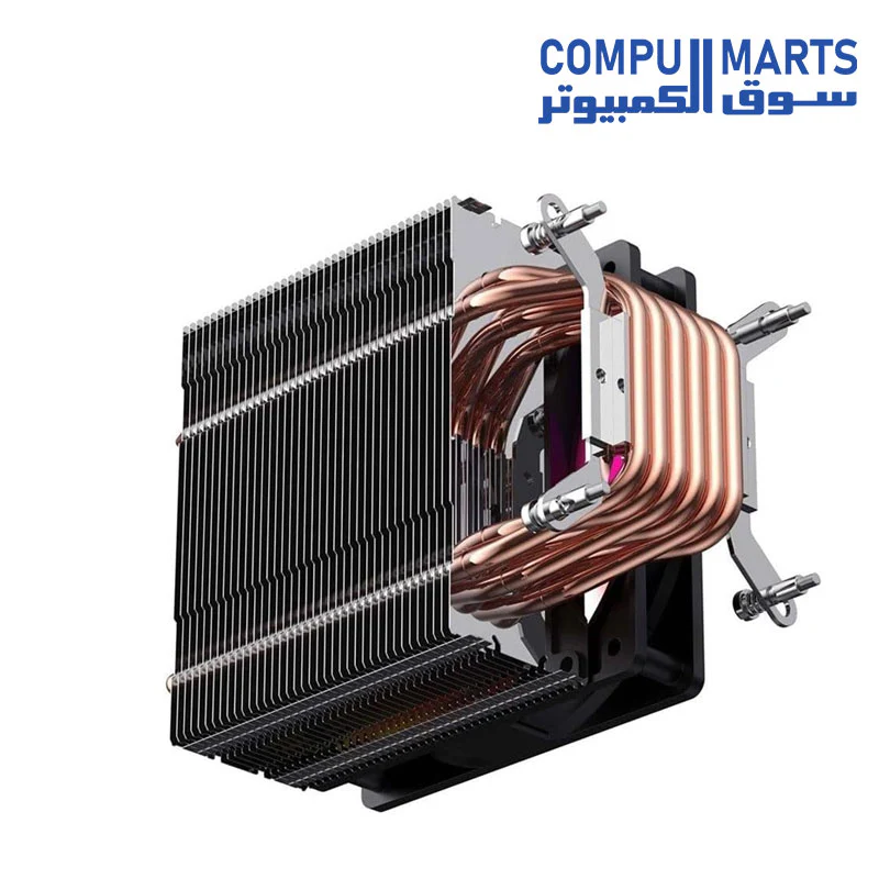 HAVIT Gamenote F2005 120mm RGB CPU Fan Copper Tube Intel LGA1700 - Image 3