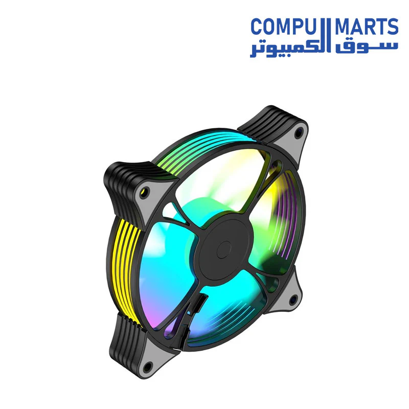 Havit Gamenote F2095 120mm RGB Fan - 1800 RPM - Image 4