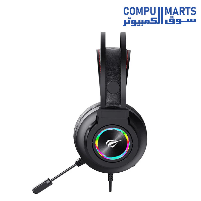 Havit gamenote h654d esports rgb super bass gaming headphone for pc / ps4 / xbox one / mobile - 2725611296755 - Image 3