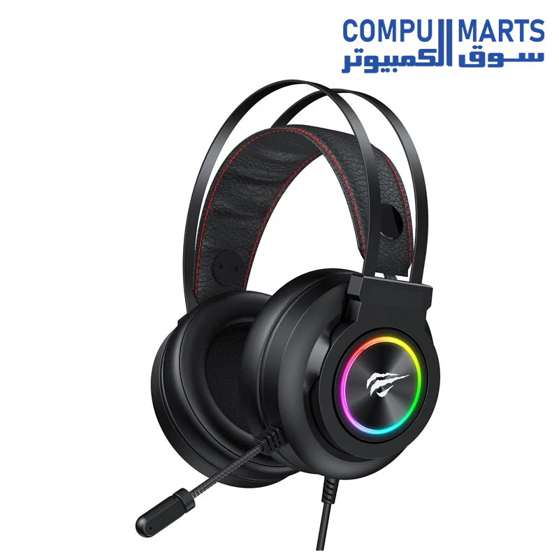 Havit gamenote h654d esports rgb super bass gaming headphone for pc / ps4 / xbox one / mobile - 2725611296755 - Image 4
