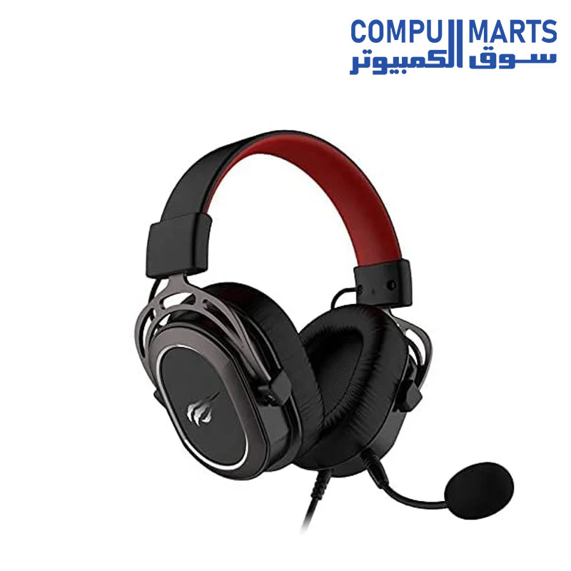 HAVIT H2008D Wired Gaming Headphones Detachable MIC 3.5mm Plug 50mm Drivers Surround Sound - Image 2