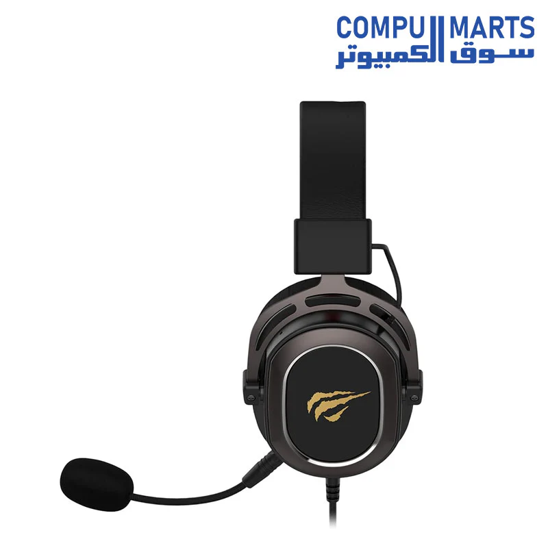 HAVIT H2008D Wired Gaming Headphones Detachable MIC 3.5mm Plug 50mm Drivers Surround Sound - Image 4