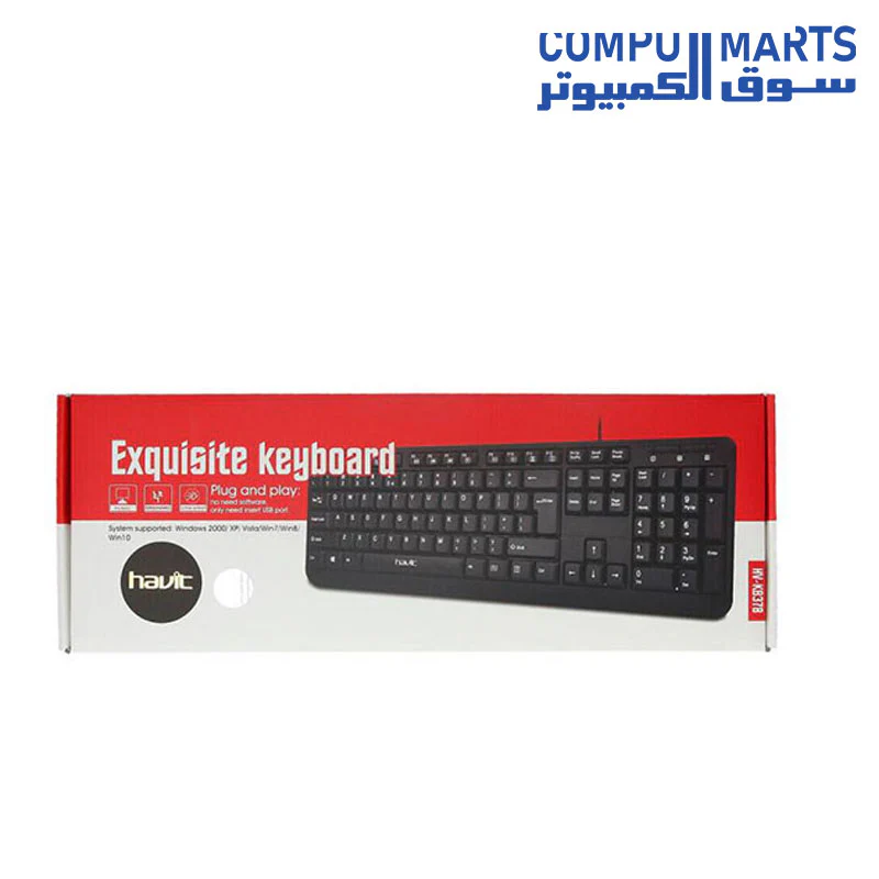 Havit Hv-KB378 Wired Keyboard - Image 3
