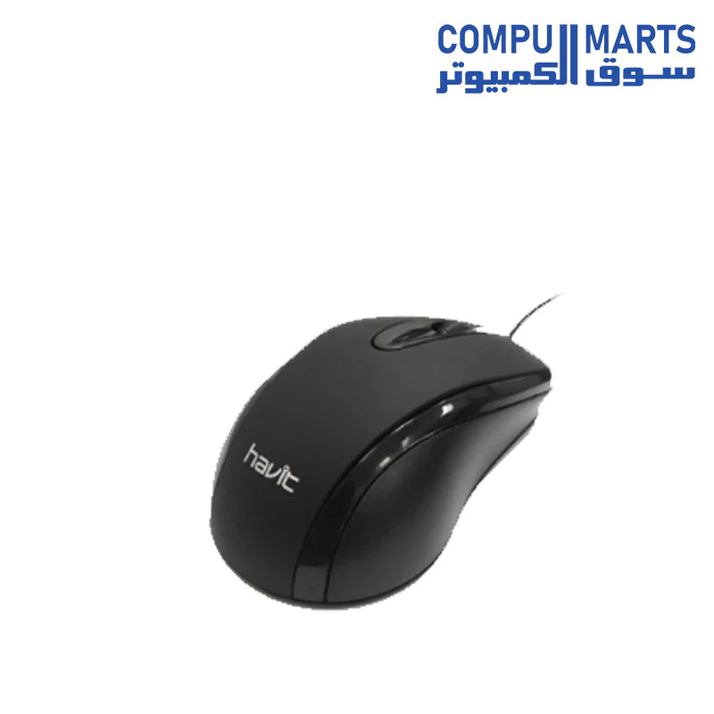 havit HV-MS753 USB2.0 Wired Optical Mouse - [Black] - Image 2