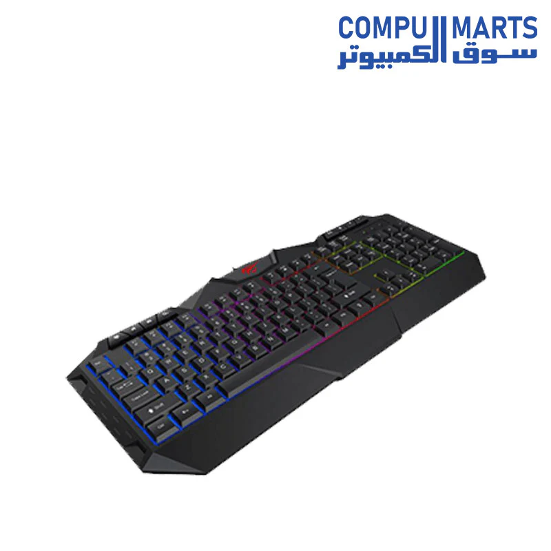Havit KB510L Multi-Function Backlit Gaming Keyboard,Black - Image 3