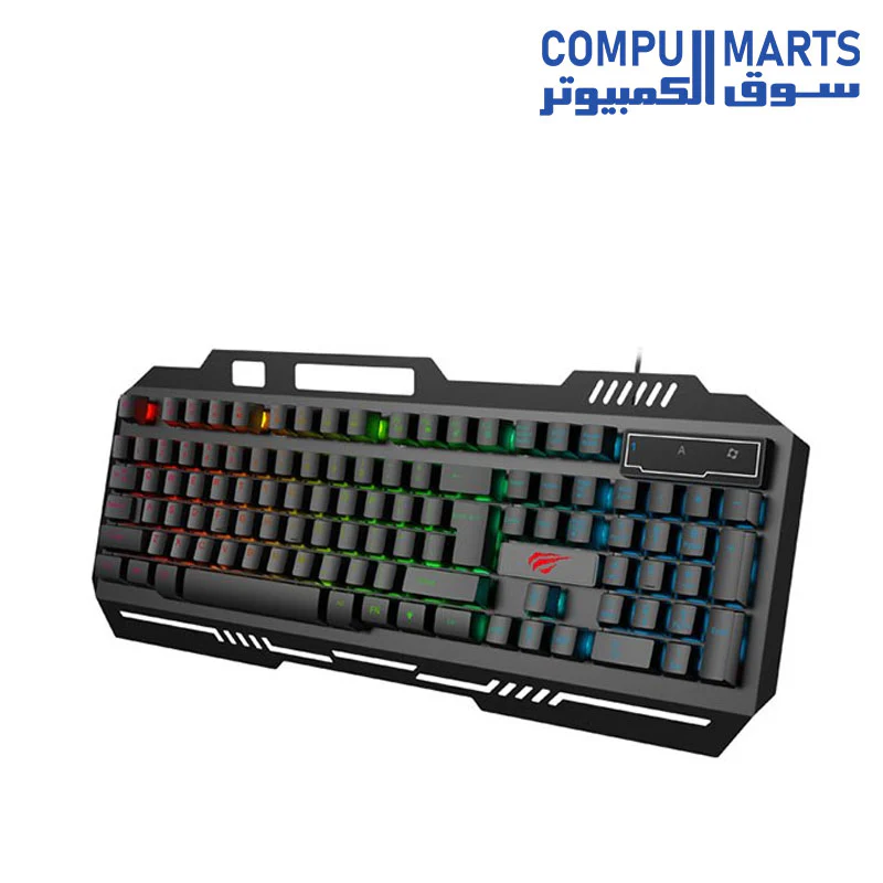 Havit KB855L Wired Multi-function RGB LED Gaming Keyboard - Image 2