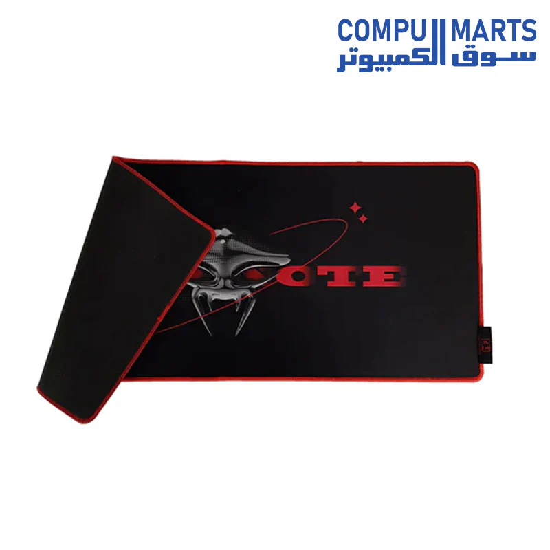 HAVIT MP848 Gaming Mousepad, black+Red - Image 2