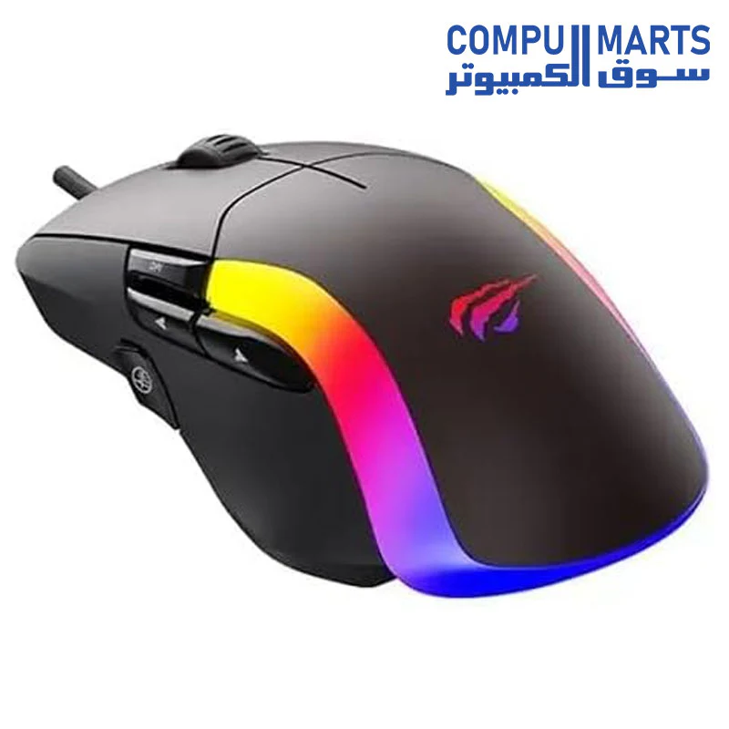 Havit MS959S Coloful Mouse Led Backlight Optical Computer Wired Rgb Gaming Mouse Gamer For Professional Gamers - Image 2