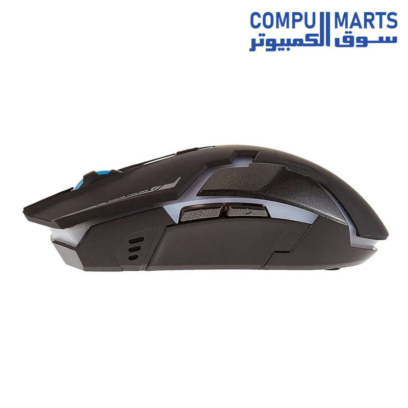 Havit MS997 Wireless Mouse, 2.4 GHz with USB Mini Receiver, Optical Tracking, 12-Months Battery Life, Ambidextrous PC/Mac/Laptop - Black - Image 3