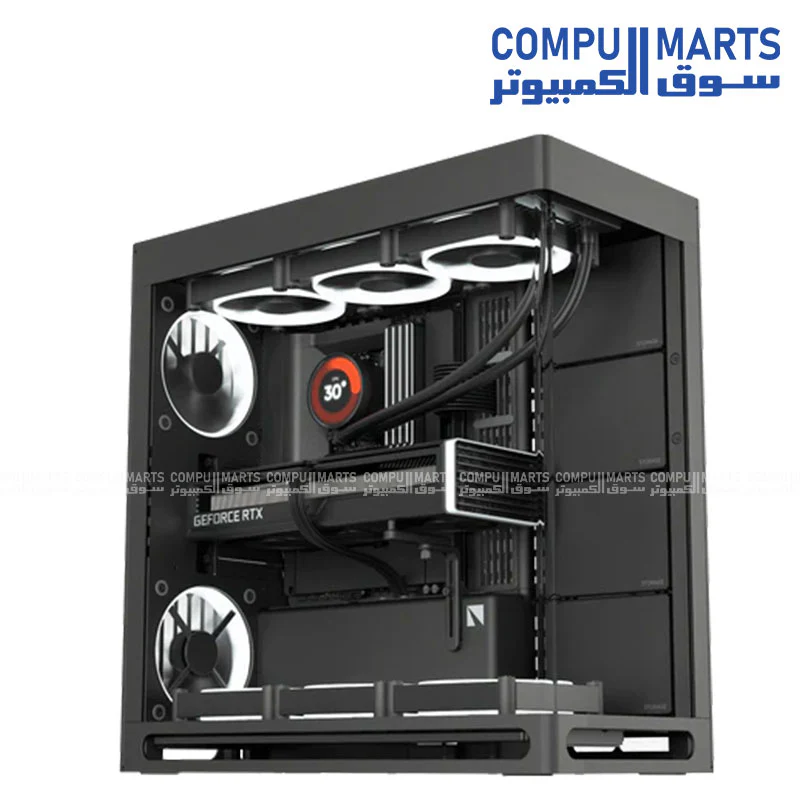 HAVN HS 420 Mid‑Tower PC Case – Dual‑Chamber - Image 2