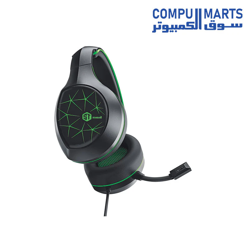 HEADPHONE ST-STANDARD GM-3502 CHAT - GREEN - Image 2