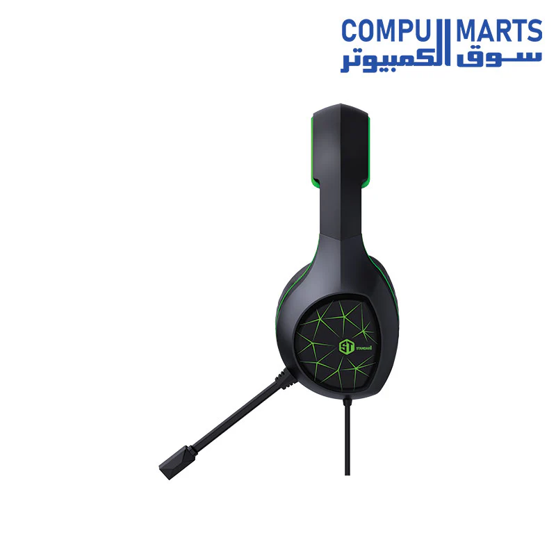 HEADPHONE ST-STANDARD GM-3502 CHAT - GREEN - Image 3