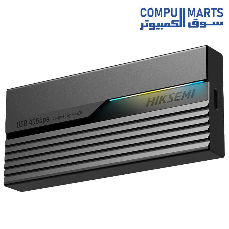 HIKSEMI HS-HUB-MDS4 USB 4.0 Enclosure GREY - Image 2