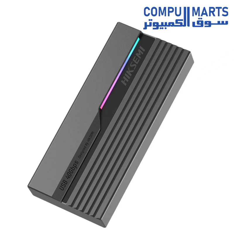 HIKSEMI HS-HUB-MDS4 USB 4.0 Enclosure GREY - Image 3