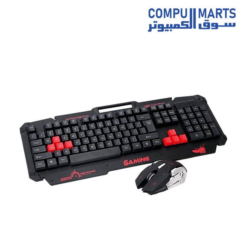 HK1868 Wireless Gaming Keyboard/mouse Combo - Image 2