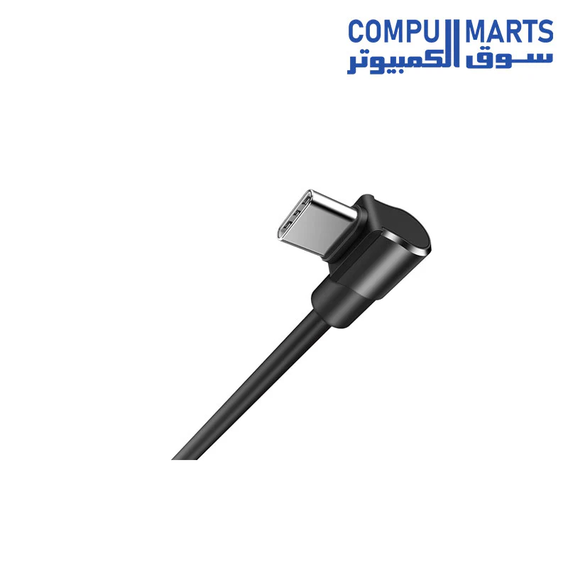 Hoco Cable «U37 Long roam» 90 degrees charging data Type C - Image 2