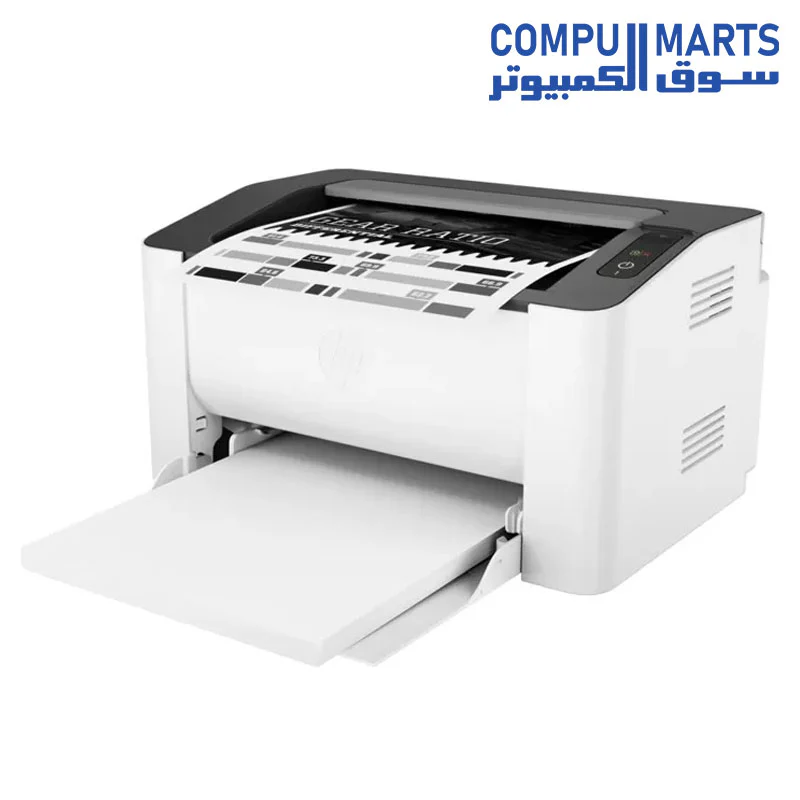 HP 107a Laser Printer, 4ZB77A - White - Image 3