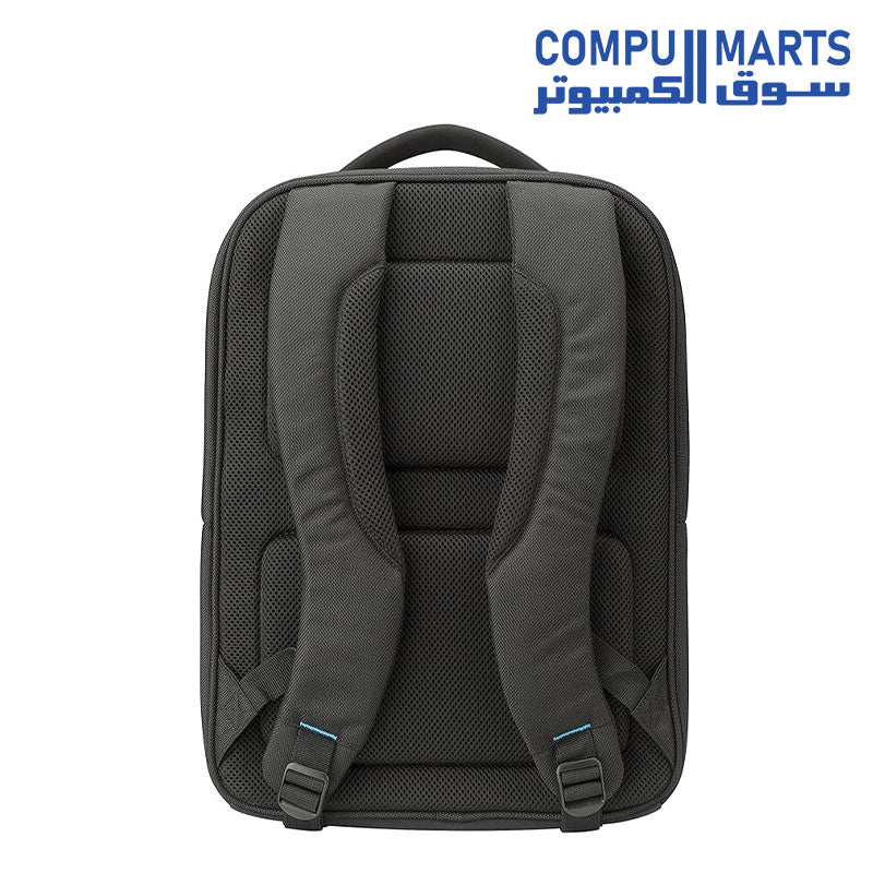 HP-15.6-SMB-Backpack case with double safety - Black - Image 2