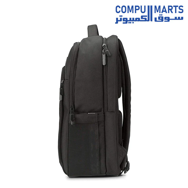 HP-15.6-SMB-Backpack case with double safety - Black - Image 3