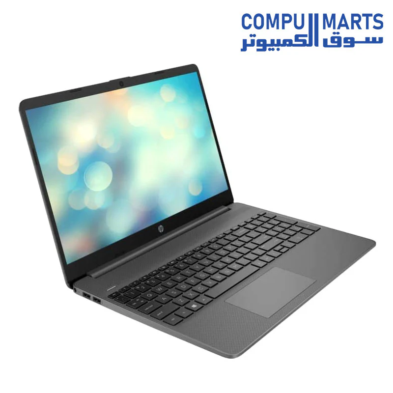 As new laptop HP 15-dw3088ne Laptop - 11th Intel Core i5-1135G7, 8GB RAM, 512GB SSD, NVIDIA GeForce MX350 2GB GDDR5 dedicated Graphics, 15.6" HD (1366 x 768) micro-edge anti-glare 250 nits, Dos Chalkboard gray - Image 2