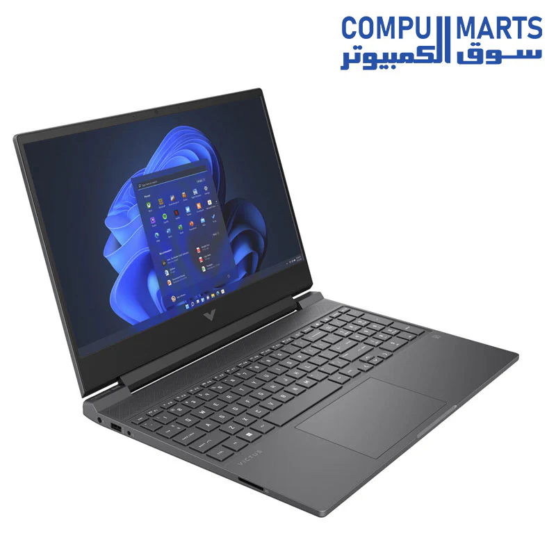 HP Victus 15-fb2082 Gaming Laptop - Ryzen 5 8645HS Latest Generation, 8GB DDR5-5600 MHz, 512GB SSD, NVIDIA GeForce RTX 4050 6GB GDDR6 Graphics, 15.6" FHD IPS 144Hz, Backlit Keyboard, Win11 - Image 3