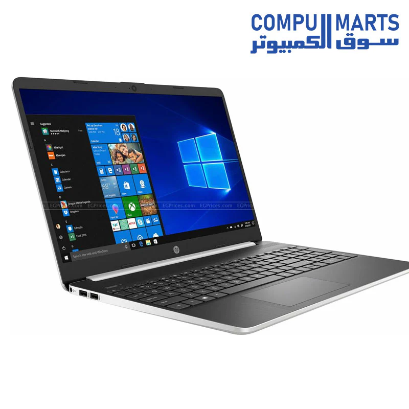 HP 15s-eq1001ne Laptop - AMD Ryzen 3 3250U - 256GB SSD - 4GB RAM - 15.6-inch HD - AMD GPU - Windows 10 - Image 2