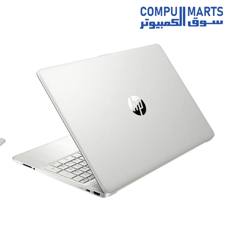 HP 15s-eq1002ne Laptop, AMD Ryzen 3-3250U, 15.6 Inch HD, 256GB SSD, 4GB RAM, AMD Radeon Integrated Graphics, Windows 11, Natural Silver - Image 3