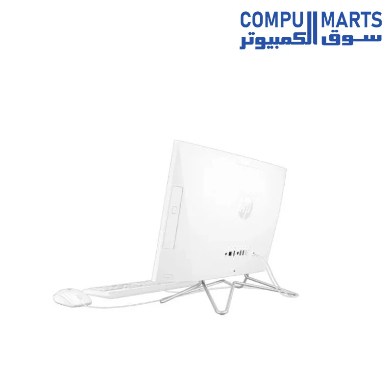HP 200 G4 All in One PC Intel Core i3-10110U 1TB HDD 4GB Ram Intel UHD Graphics 21.5 inch FHD - White with Wired Keyboard and Mouse - Image 4