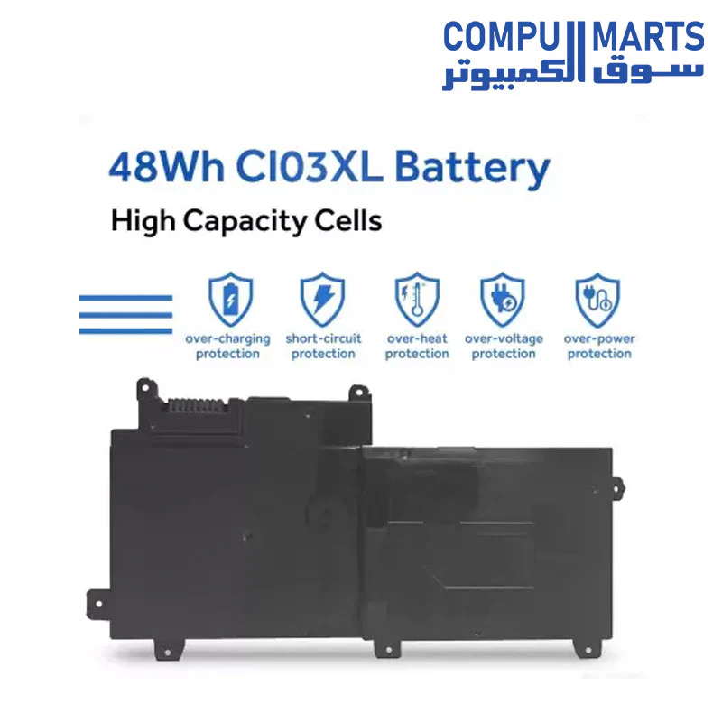HP CI03 CI03XL Laptop Battery ProBook 640 G2 645 G2 650 G2 655 G2 - Image 4