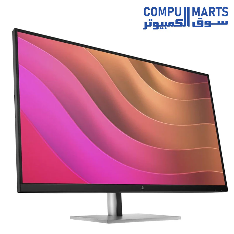 HP E32k G5 32" Class 4K UHD LCD Monitor - 16:9 - Black Silver - Image 3