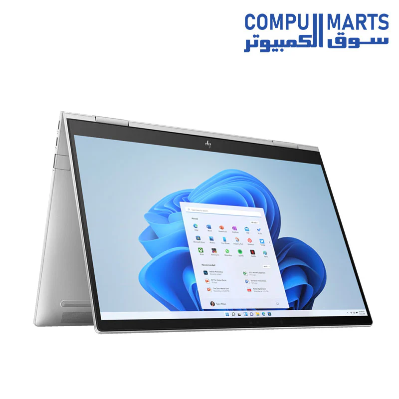 HP ENVY X360 13-bf0003ne - Intel Core I5-1230U - 8GB - 512GB SSD - Intel Iris Xe Graphics - 13.3" WUXGA - Win11 - Natural Silver - Image 2